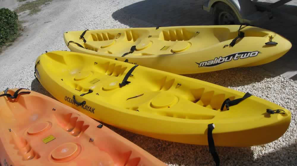 kayaks