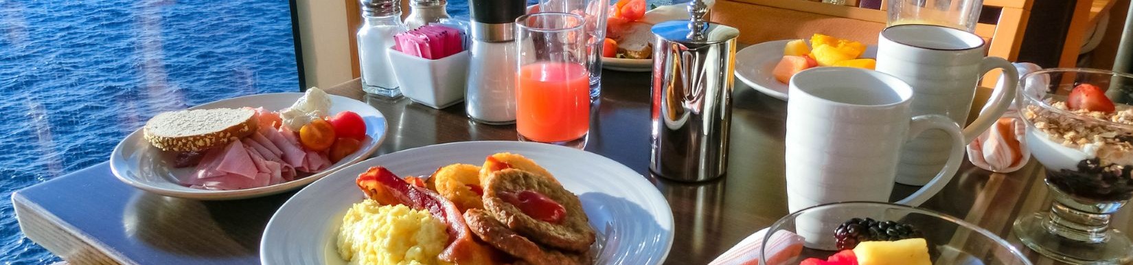 Breakfast at sea for free