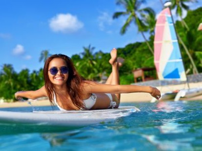 Paddleboard rentals in the Bahamas